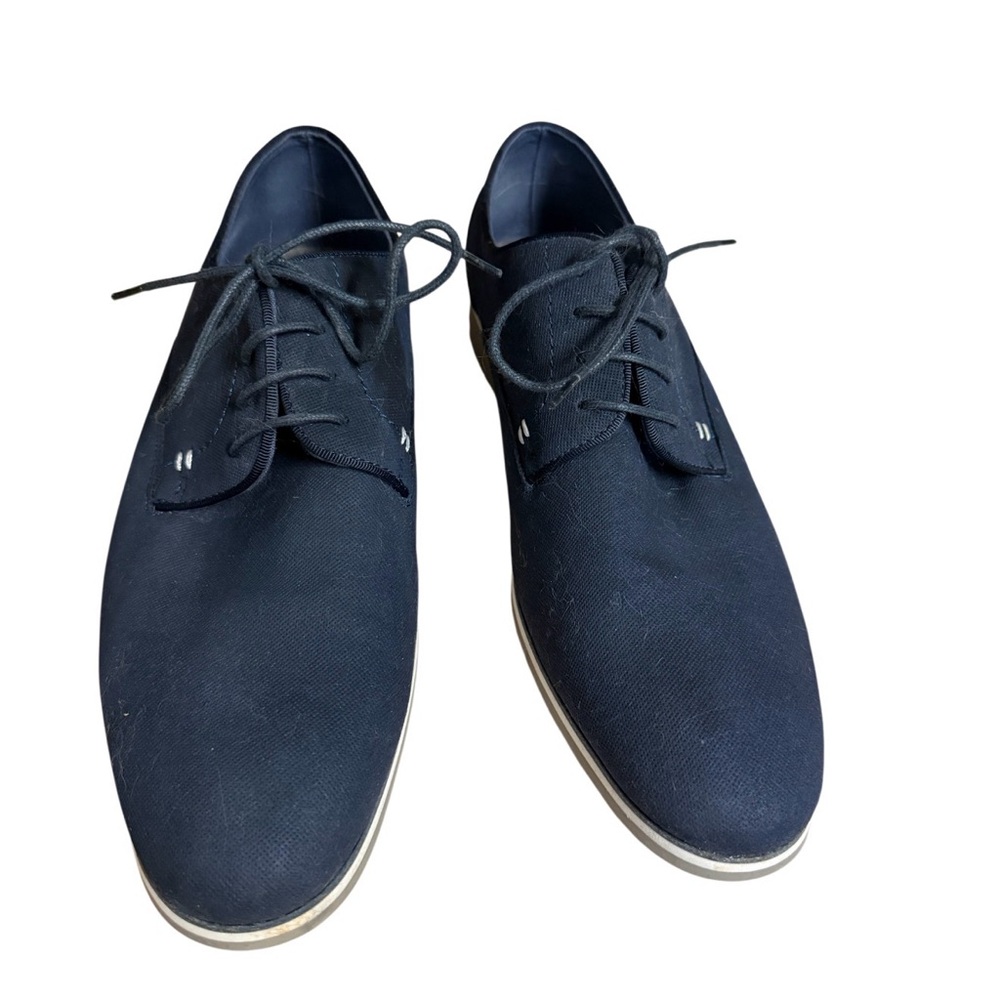 ALDO Ethen Casual Derby Shoes in navy blue